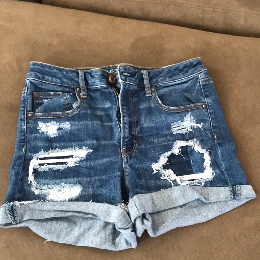 American eagle high waisted shorts